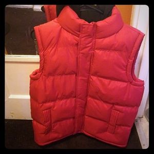 Vest with a hoodie
